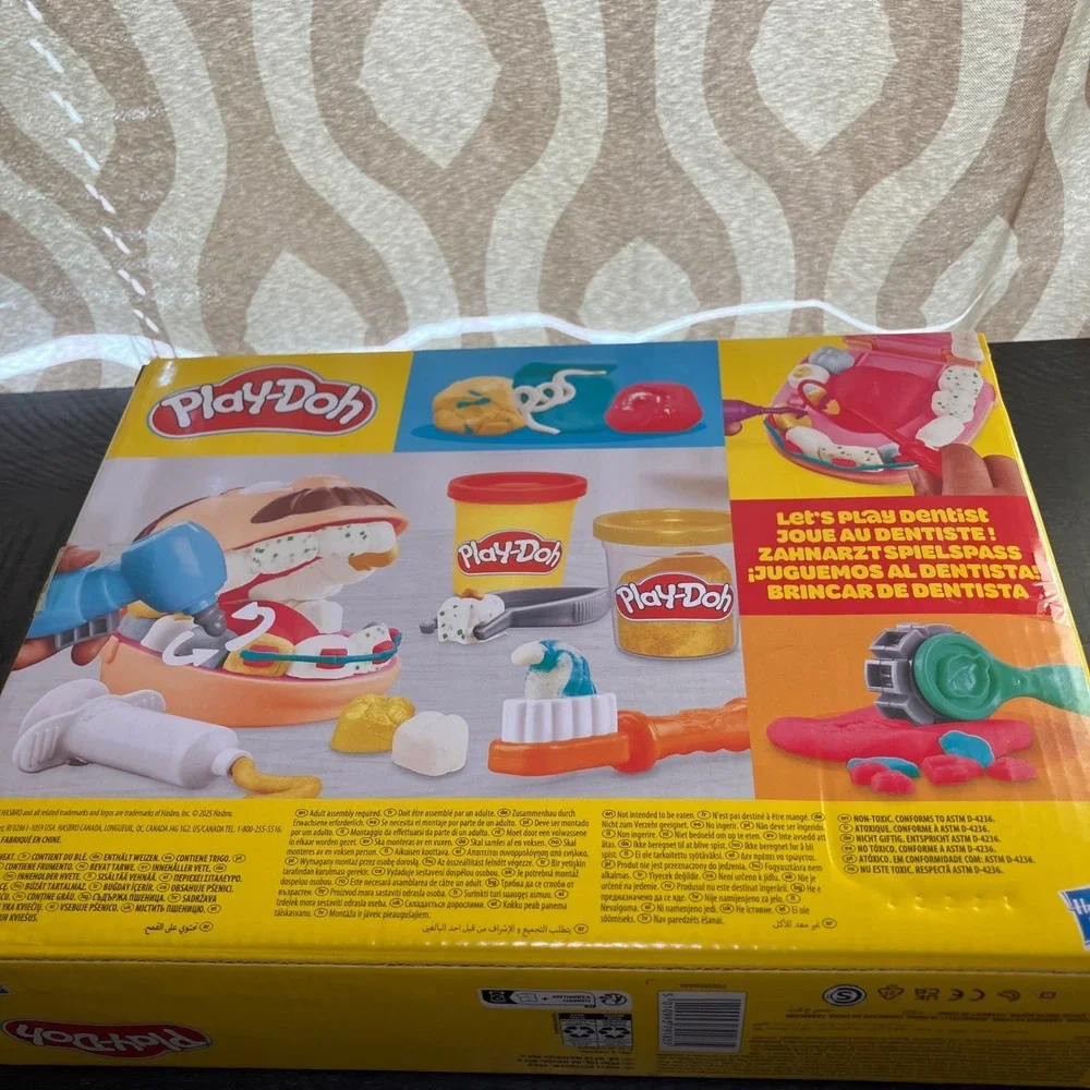 Play Doh Dr Drill 'n Fill Dentist Playset Kids Fun Toy